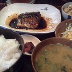 鯖煮定食