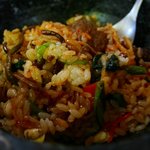 創作茶屋 まきの木 - 石焼飯を混ぜビビンバ風に食べる2009.11