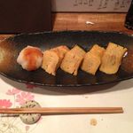 季節料理かたやま - 甘い玉子焼き、普通サイズ