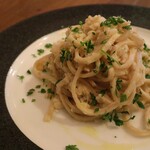 Osteria al Ponte - ６月メニュー（(淡路島デュラム小麦キタッラ)魚介のラグー）