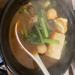 無限麻辣湯 - 2辛のスープ