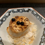 吉凰 はなれ - 真フグの白子 生胡椒の塩漬けのせ