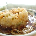 加賀 - この円筒形の”かき揚げ”の厚み！