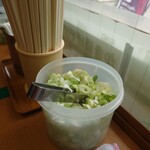 加賀 - 取り放題の葱。