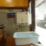 加賀 - お水はセルフで。