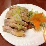 中国食府 双龍居 - 蒸し鶏（￥550）