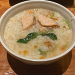 Izakaya Kamadoka - 鮭といくら釜めし（お茶漬け）