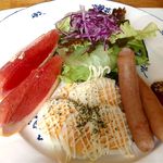 Pension Olive - 此方をいただいているときに、窓の外を「イノシシさん」がお散歩っ！！皆、ひっくりかえるほど驚きました（笑）。