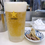 青島食堂 - 生ビール 大 650円