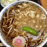 Sobadokoro Shinano - 「たぬきそば」常陸秋蕎そば 100%使用。十割蕎麦って意味ではないと思います。