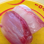 Sushi ro - 100円『はまち』2013.8