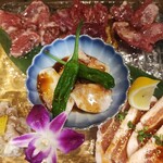 凪のラム屋 - お肉の盛り合わせ6種類