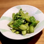 Japanese pepper edamame