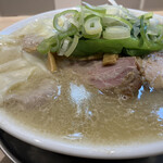 桜上水 船越 - ワンタンメン（塩）　　1200円