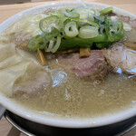 桜上水 船越 - ワンタンメン（塩）　　1200円