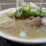 桜上水 船越 - ワンタンメン（塩）　　1200円