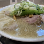 桜上水 船越 - ワンタンメン（塩）　　1200円