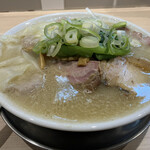 桜上水 船越 - ワンタンメン（塩）　　1200円