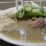 桜上水 船越 - ワンタンメン（塩）　　1200円