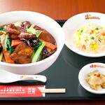 Keien - 牛肉辛味麺セット