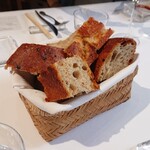 ウシマル - カットされたフォカッチャ