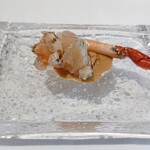 ウシマル - 九十九里伊勢海老炭火焼き 伊勢海老味噌ソース