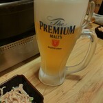 博多味処 すきやき・水たき いろは - ビール