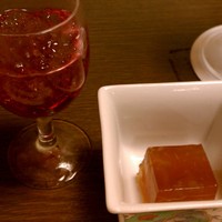 たらふく 梅田堂山店 - 食前酒＆煮こごり