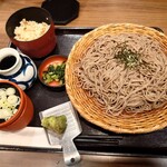 Sojibou - 蕎麦定食　ざるそばは一玉大盛