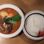 スープカレー店 34 - ジャークチキンカレー＋ブロッコリー