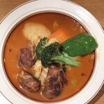 スープカレー店 34 - ジャークチキンカレー＋ブロッコリー