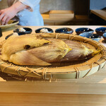 鮨 三心 - 京都 山城の立派な筍！！！香川に住んでいた時、筍狩りによく行きましたよ♡