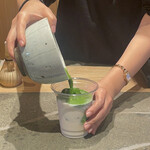 GOKAGO - You can have matcha prepared right in front of you.