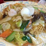 中華菜館しま - カタ焼きそば