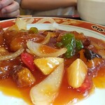 中華菜館しま - 酢豚定食