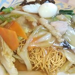 中華菜館しま - カタ焼きそば
