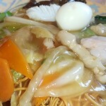 中華菜館しま - カタ焼きそば