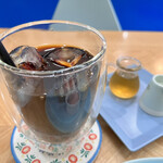 カフェ&ケーキラボ ムー - セットの水出しアイスコーヒー