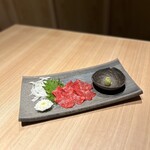beef sashimi