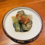日々の中華食堂 - 冬瓜と茄子の煮浸しXO醤風味