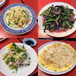 Koumi - 干し豆腐､莧菜､白切り鶏､蛋餅