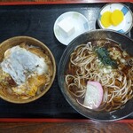 おばた - ミニひれかつ丼セット！