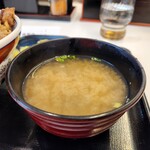 Yoshinoya - 味噌汁です。
