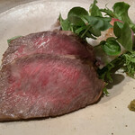 藤右ェ門 栄 - 常陸牛のグリル