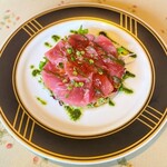 ベル・セゾン - 鮮魚のカルパッチョサラダ添え