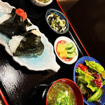 てんやわん家 - おにぎり定食