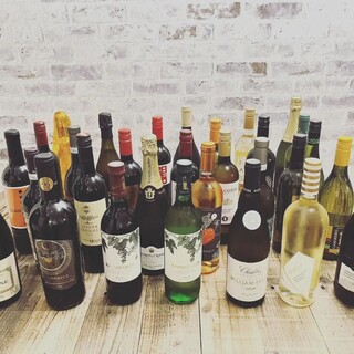 豊富なドリンクメニュー！料理に合わせて味わいつくせ！