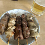 おばこや - 串焼き5種
