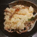 Akashi Hakkoujo Kajinichou - 国産牛と山菜釜飯