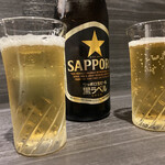 Nagimaru - 瓶ビール　黒ラベル